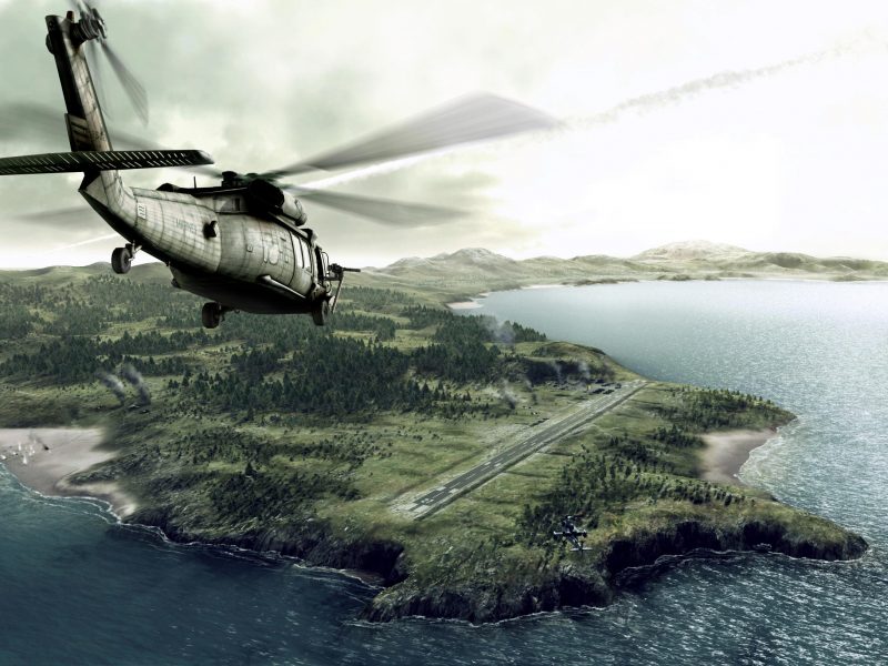 Самолет, Военный, Вертолеты, Транспортные средства, UH — 60 Black Hawk