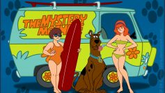 Мультфильмы, Девушки, Велма, Scooby Doo, Волчеягодник, Купальники